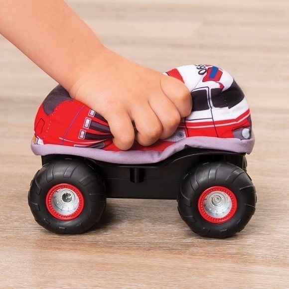 PLUSH Power RC, Remote Control Fire Truck with Soft Body and 2-Way Steering - Picture 10 of 12